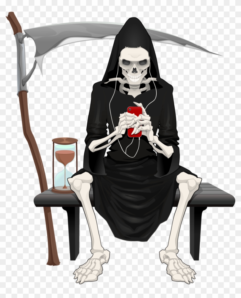 Death Png - Death Sitting On A Chair Clipart