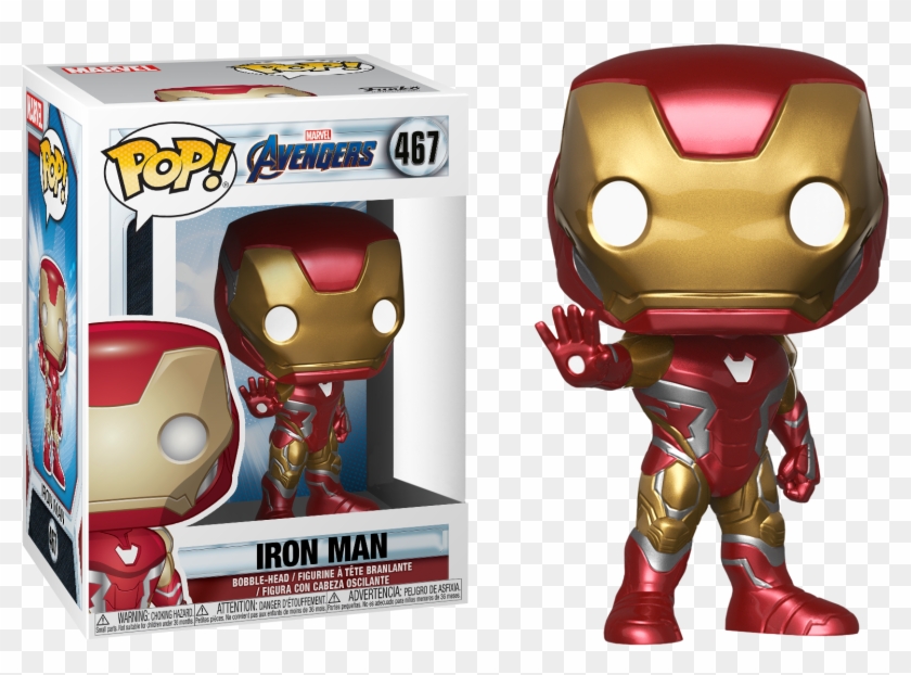 Avengers - Funko Pop Avengers Endgame Iron Man Clipart