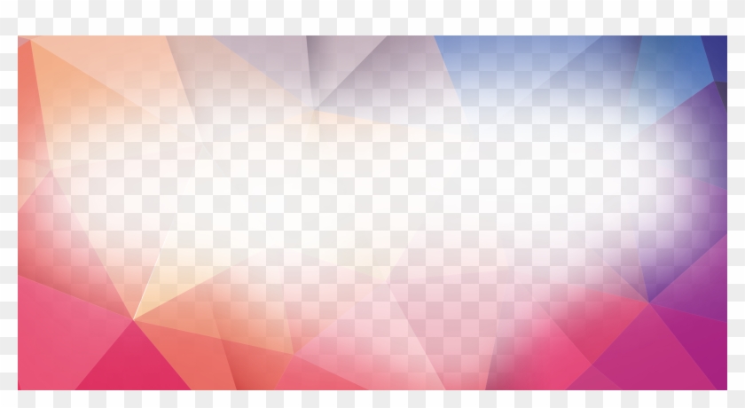 Triangle Wallpaper Transprent Png - Geometric Background Clipart