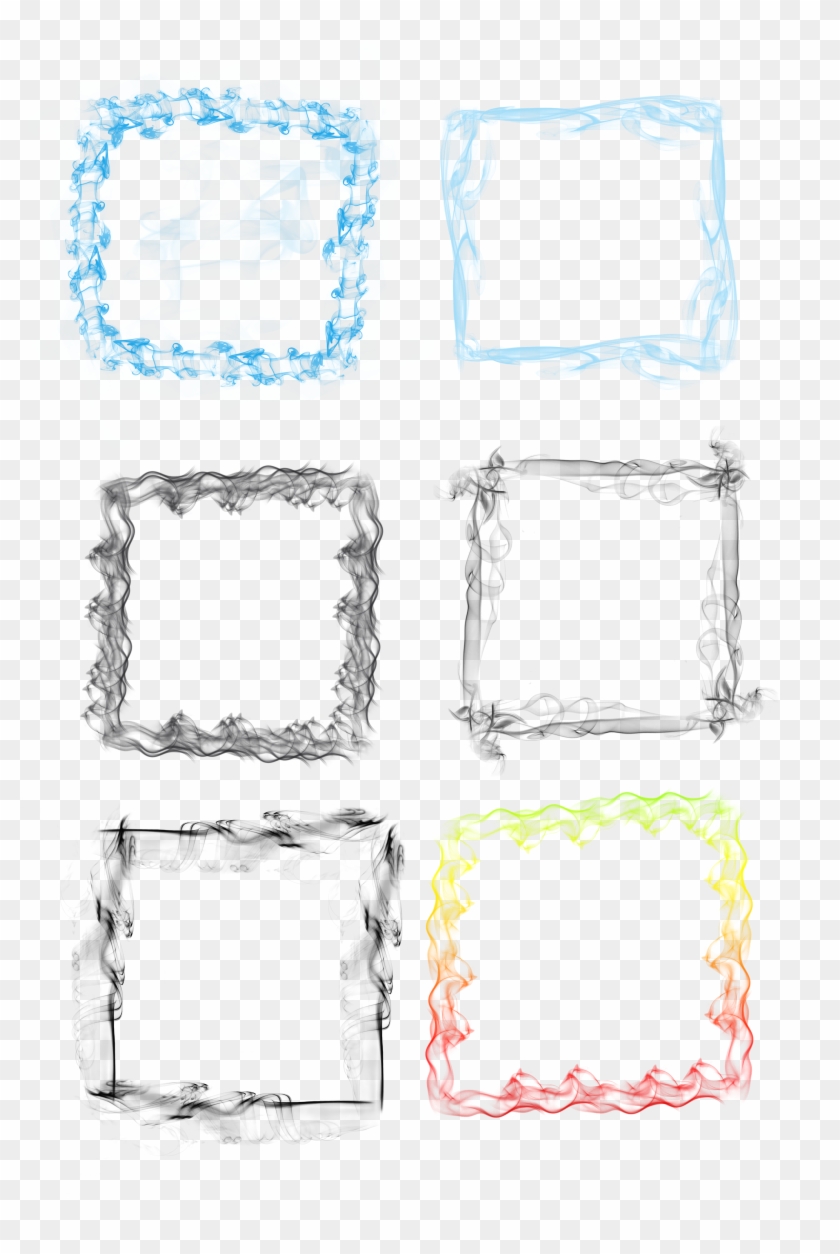 Ink Smoke Box Gradient Png And Psd - دخان صور Png Clipart