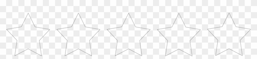 Stars Rating Signs Vote Ranking Png Image - Transparent White 5 Stars Clipart