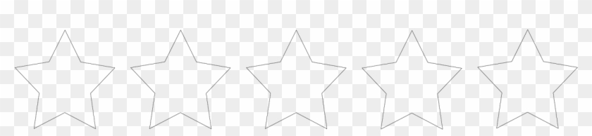 Stars Rating Signs Vote Ranking Png Image - Transparent White 5 Stars Clipart #3206801