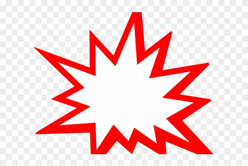 Explosions Clipart Baseball - Explosion Clip Art - Png Download