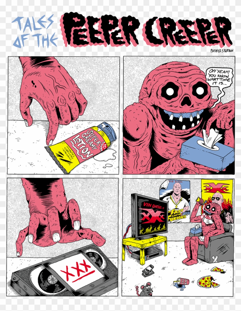 Tales Of The Peeper Creeper By Patrick-sparrow - Cartoon Clipart
