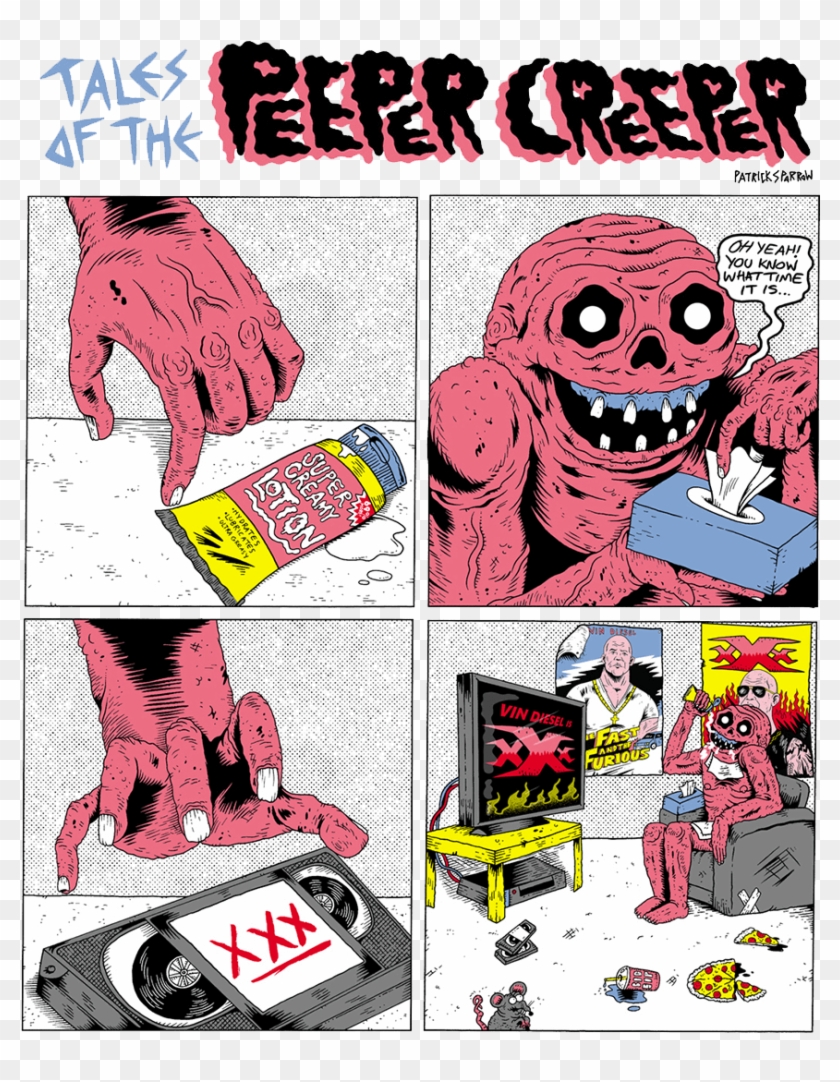 Tales Of The Peeper Creeper By Patrick-sparrow - Cartoon Clipart #3207272