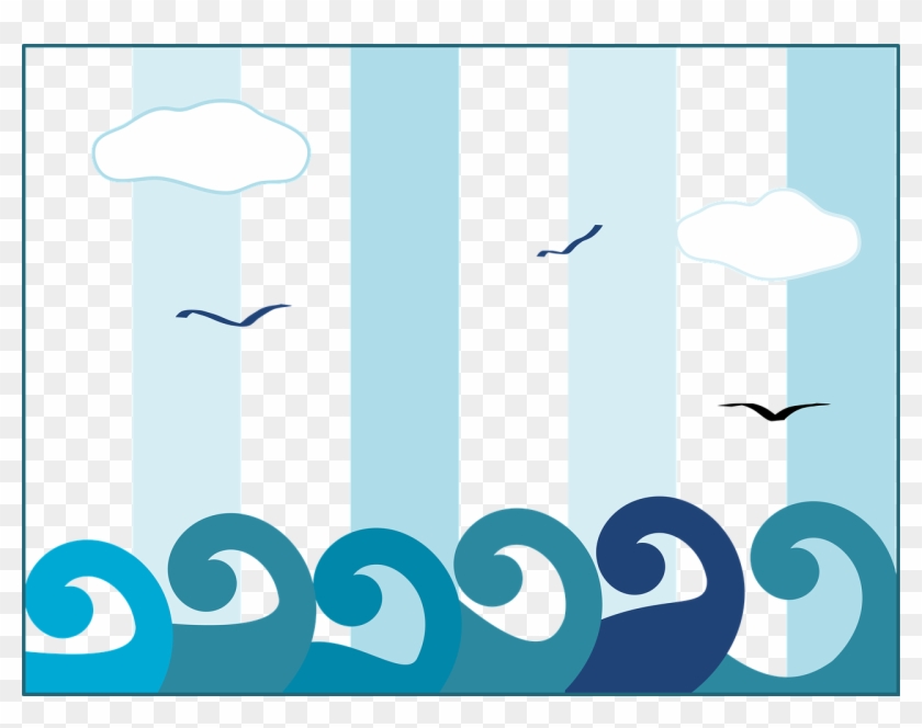 Sea Wave Ocean Water Blue Png Image - Deniz Dalgası Png Clipart #3207364