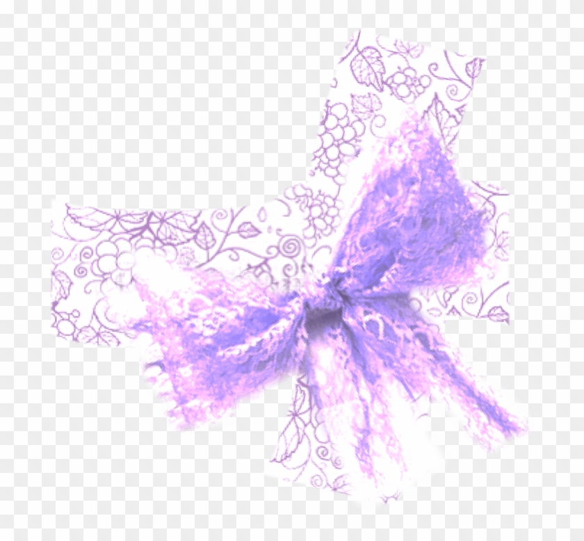 Purple Bow Final - Still Life Photography Clipart #3207739