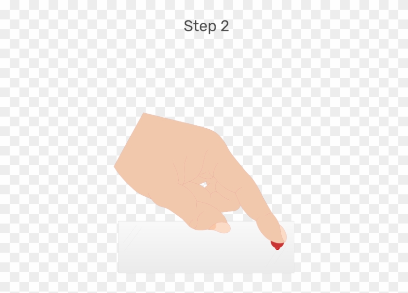 An Animation Of A Drop Of Blood Being Placed On One - Illustration Clipart #3208003