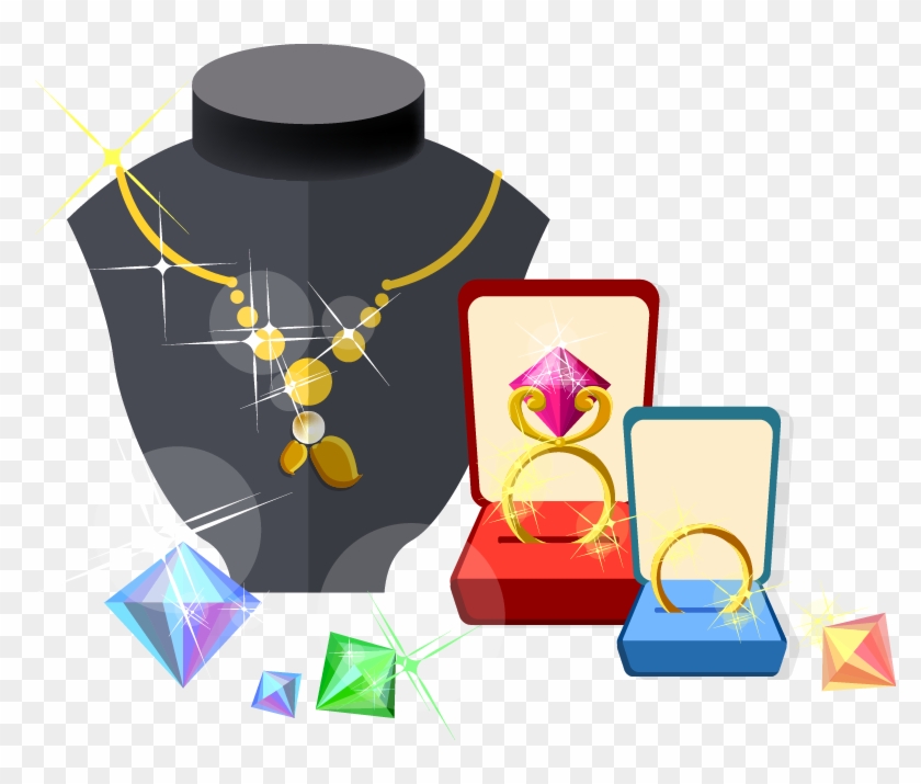 Jewelry Bijou Free On Dumielauxepices Net - Bijoux Clipart - Png Download