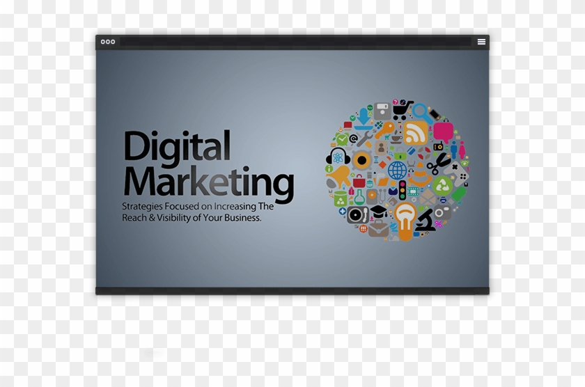 Epic Website Logo Design - Meaning Of Digital Marketing Clipart