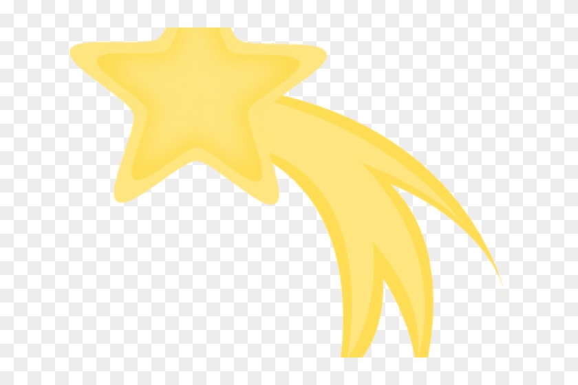 Falling Stars Clipart Object - Shooting Star - Png Download