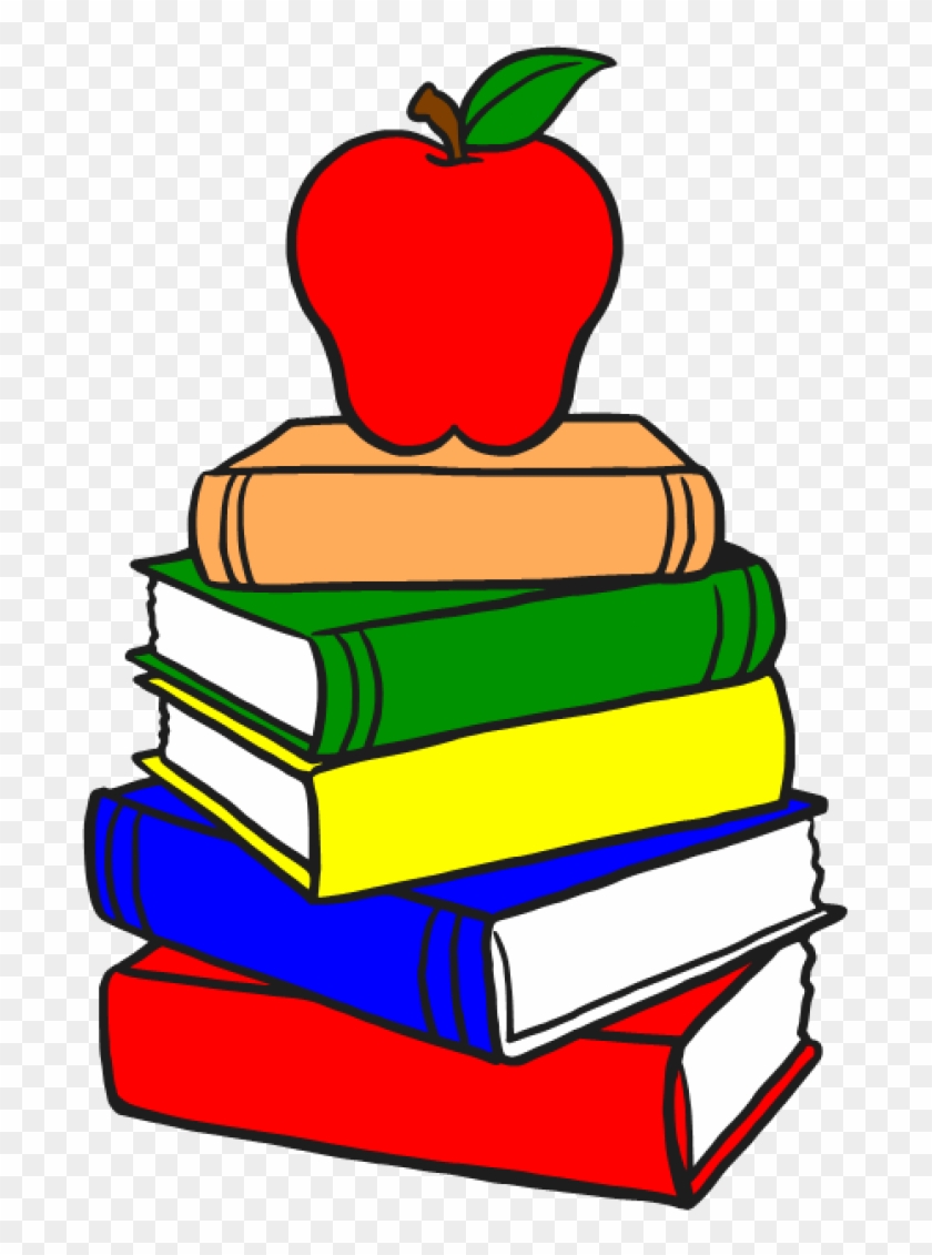 Stack Of Books Clipart - Png Download
