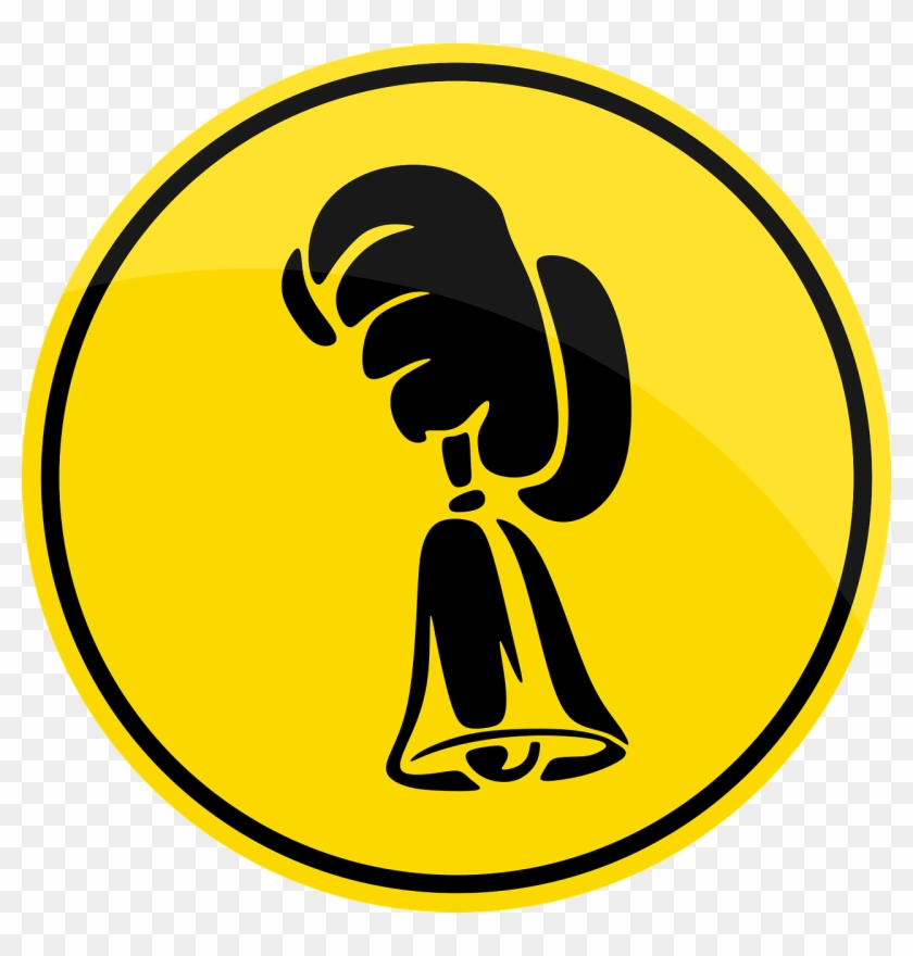 Bell Hand Icon - Desain Logo Sarung Tangan Vektor Clipart