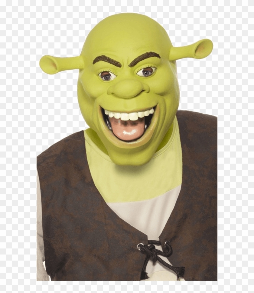 Shrek Latex Mask - Shrek Mask Clipart