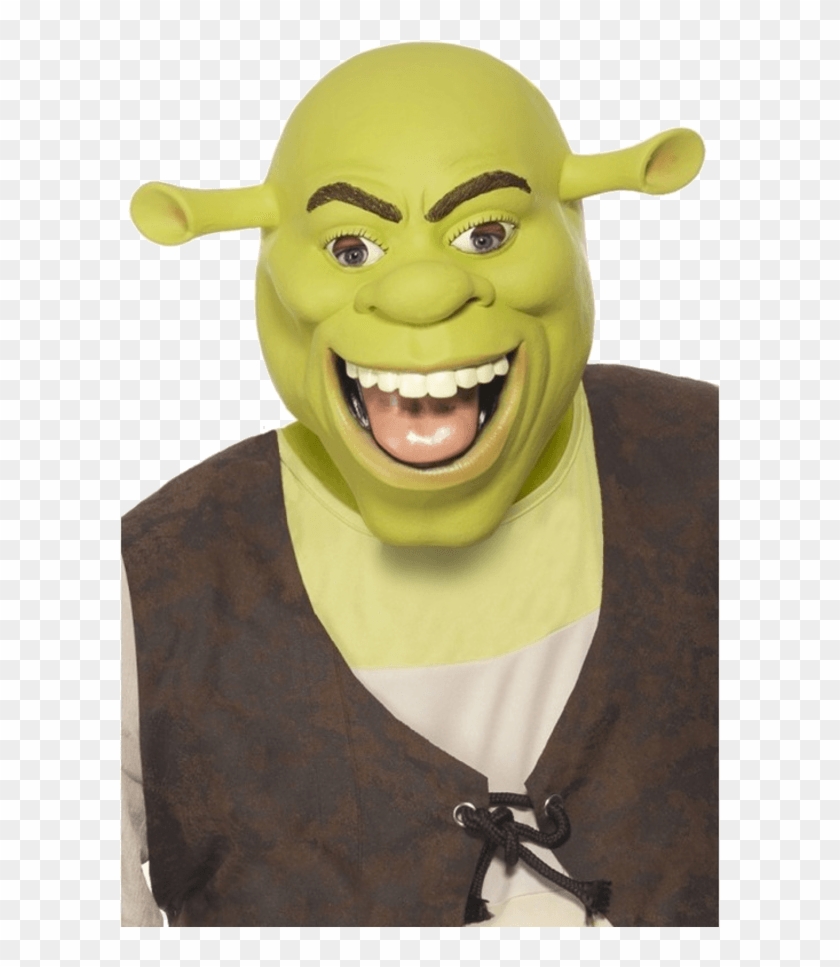 Shrek Latex Mask - Shrek Mask Clipart #3209160