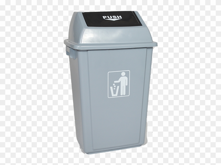 Trash Can With Oscillating Lid 15 Gallons - Litter Signs Clipart #3209681