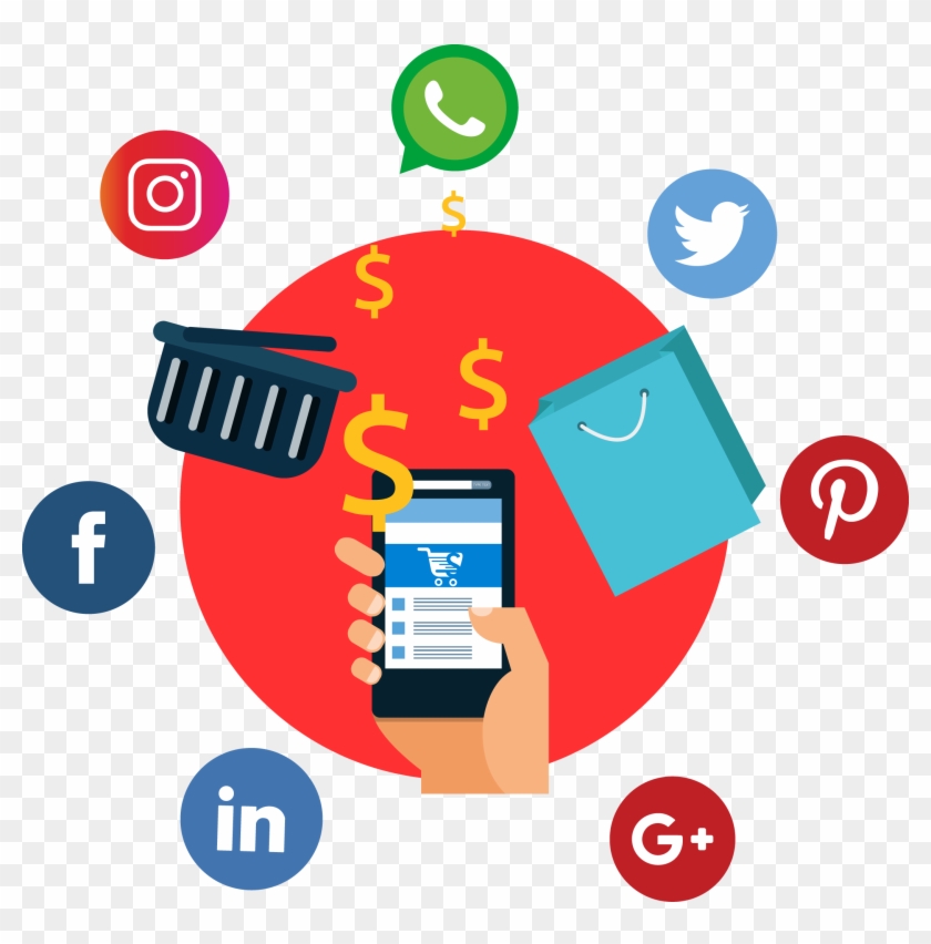 Sell Through Social Media - Linkedin Clipart