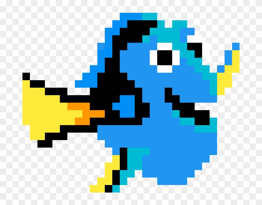 Dory - Lilo And Stitch Pixel Art Clipart
