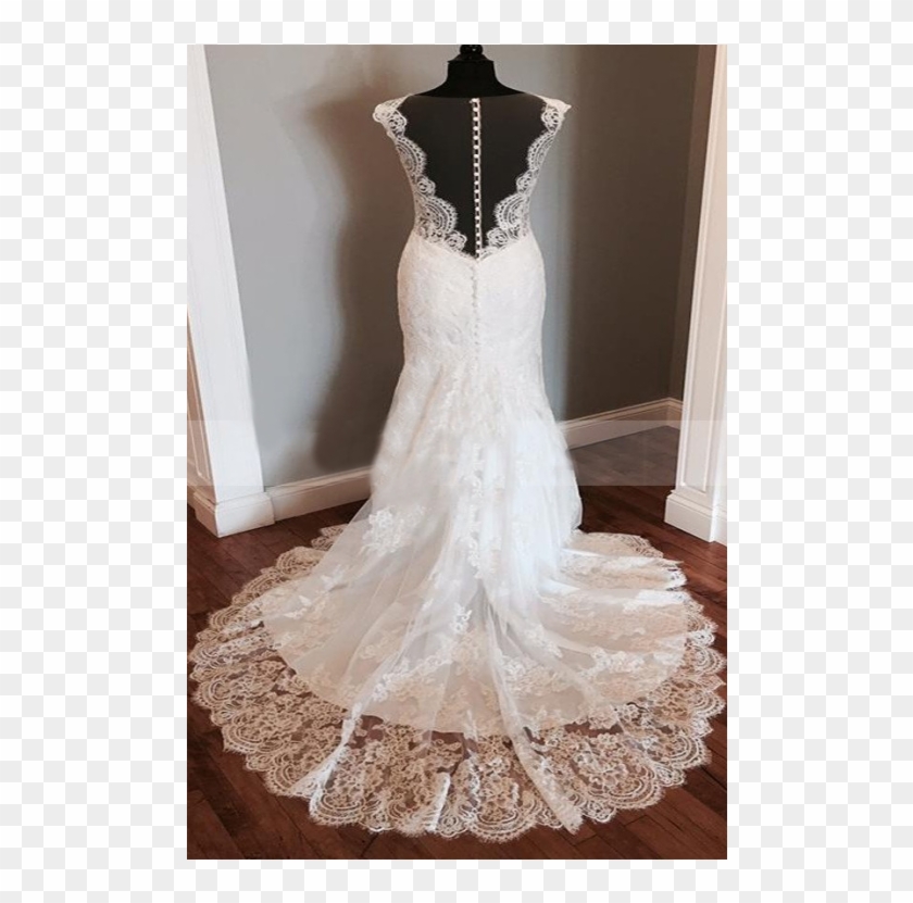 White Wedding Dresses, White Lace Wedding Dresses, - Wedding Dress Clipart #3210297
