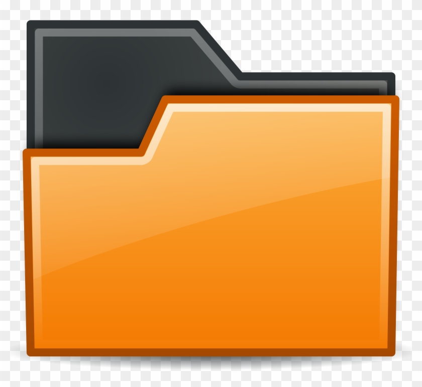 This Free Icons Png Design Of Folder Orange - Directory Clipart
