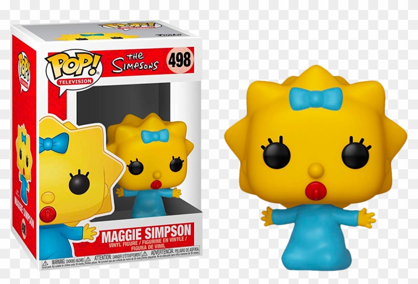 Maggie Simpson Pop Vinyl Figure - Simpsons Funko Pop Clipart #3210560