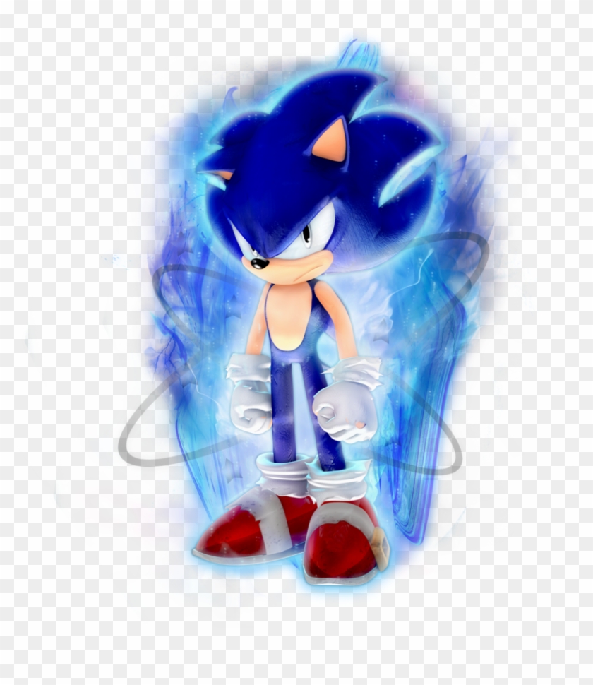 Updated The Ultra Instinct Render I Made Of Sonic A - Mastered Ultra Instinct Sonic Clipart #3210568