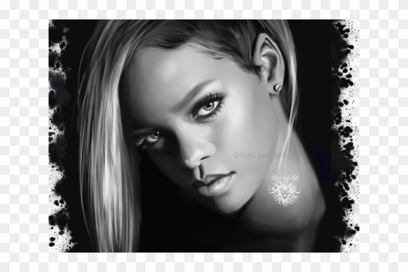Rihanna Clipart Crayon - Girl - Png Download #3210845