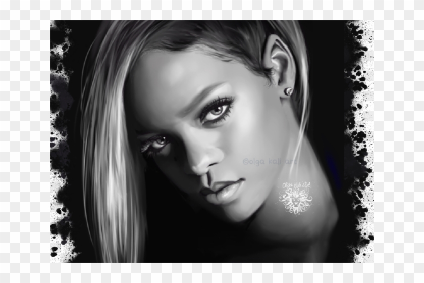 Rihanna Clipart Crayon - Girl - Png Download