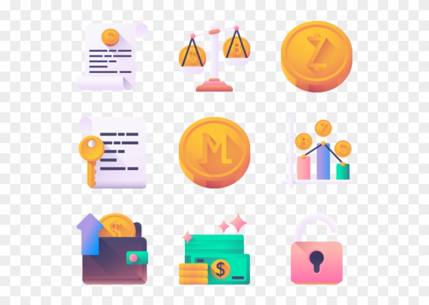 Cryptocurrency Clipart