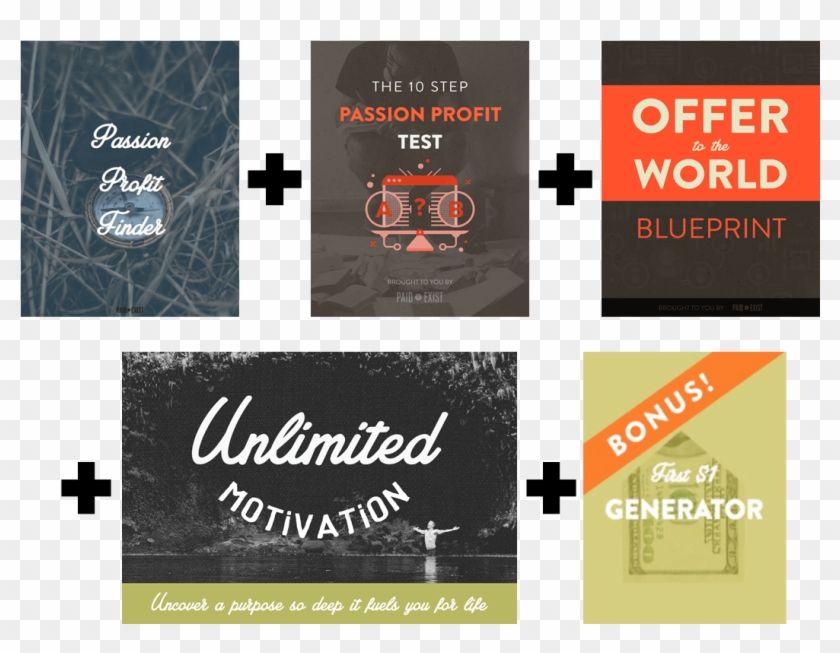 Passion Profit Finder All Covers1 Compressor - Graphic Design Clipart