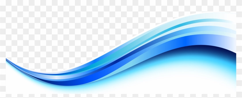 Wave Border Png - Blue Wavy Png Clipart #3212003
