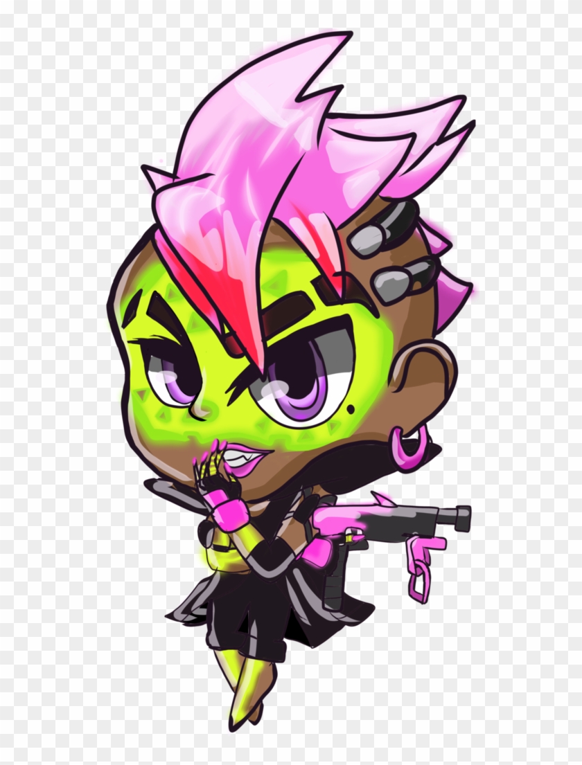 Sombra Los Muertos - Overwatch Sombra Cute Spray Clipart
