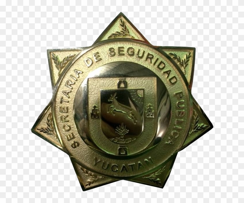 Yucatan Police Badge - Badge Clipart #3212279