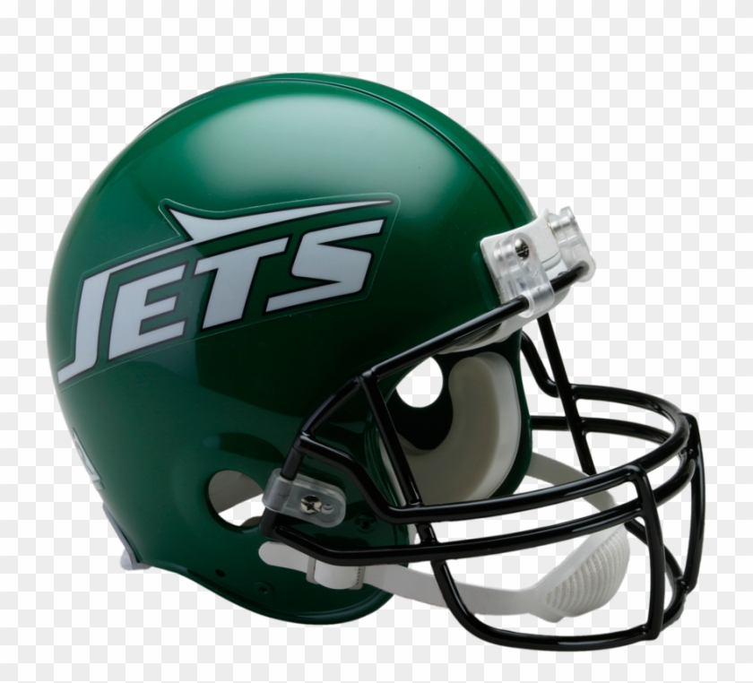New York Jets Vsr4 Authentic Throwback Helmet - New York Jets New Helmet Clipart