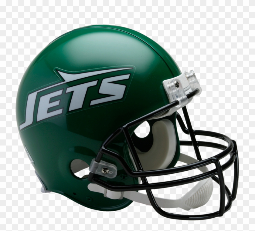 New York Jets Vsr4 Authentic Throwback Helmet - New York Jets New Helmet Clipart #3212440