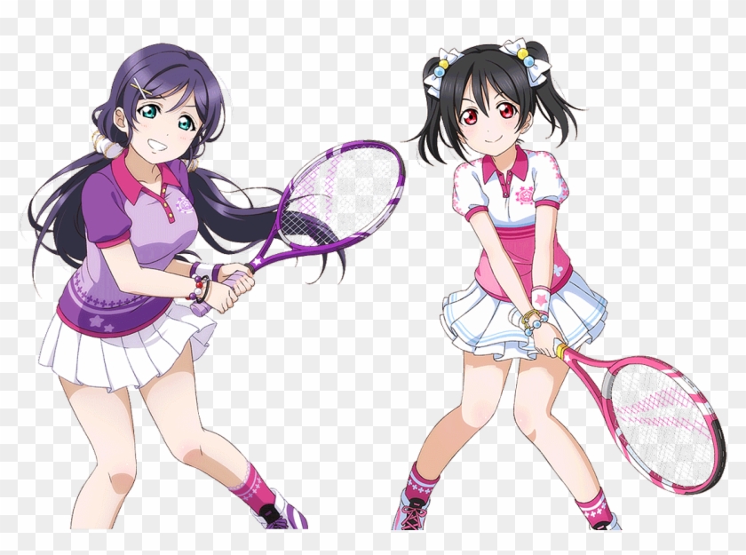 Lovelive School Idol - Love Live Tennis Cards Clipart