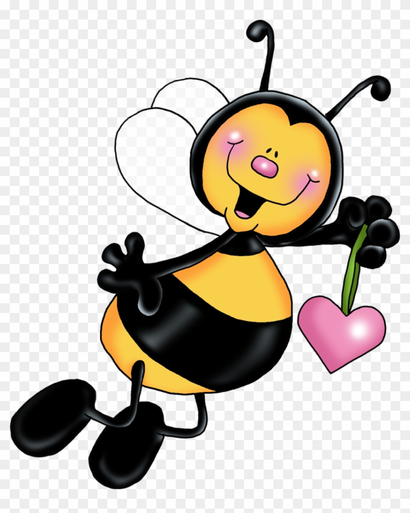 Graphic Black And White Library A F Png Bees Clip Art - Imagenes De Animalitos En Caricatura Transparent Png