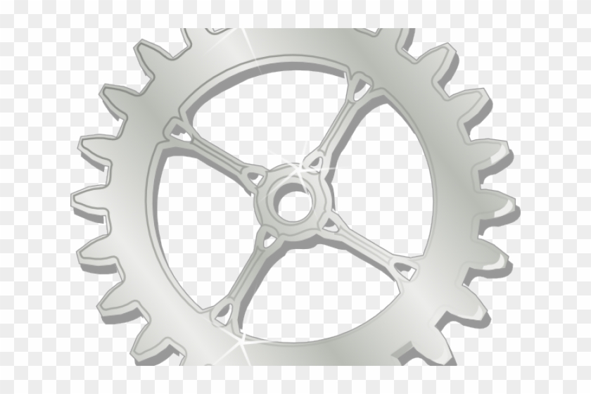 Steampunk Metal Cliparts - Gear Clip Art - Png Download #3212795