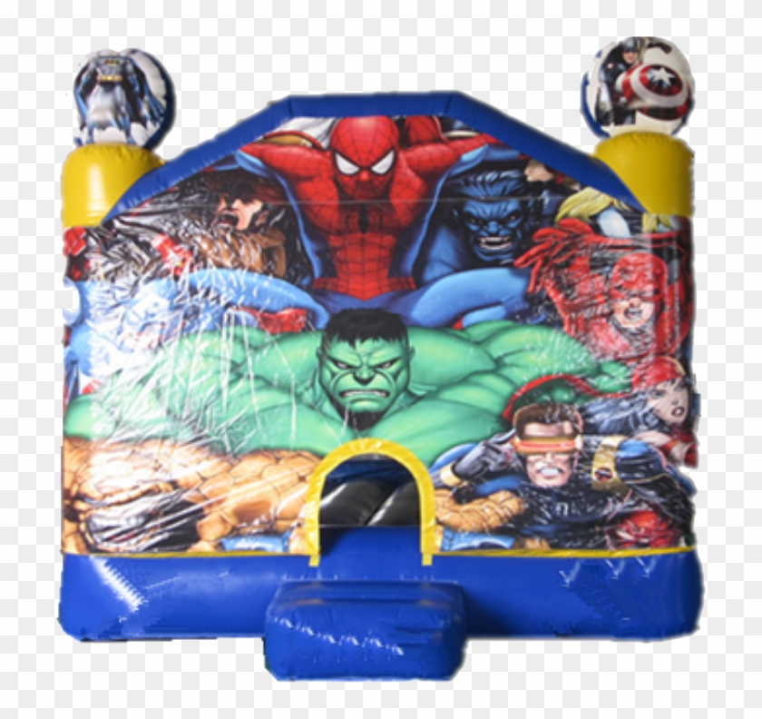 Combo Bounce Houses - Spider-man Clipart