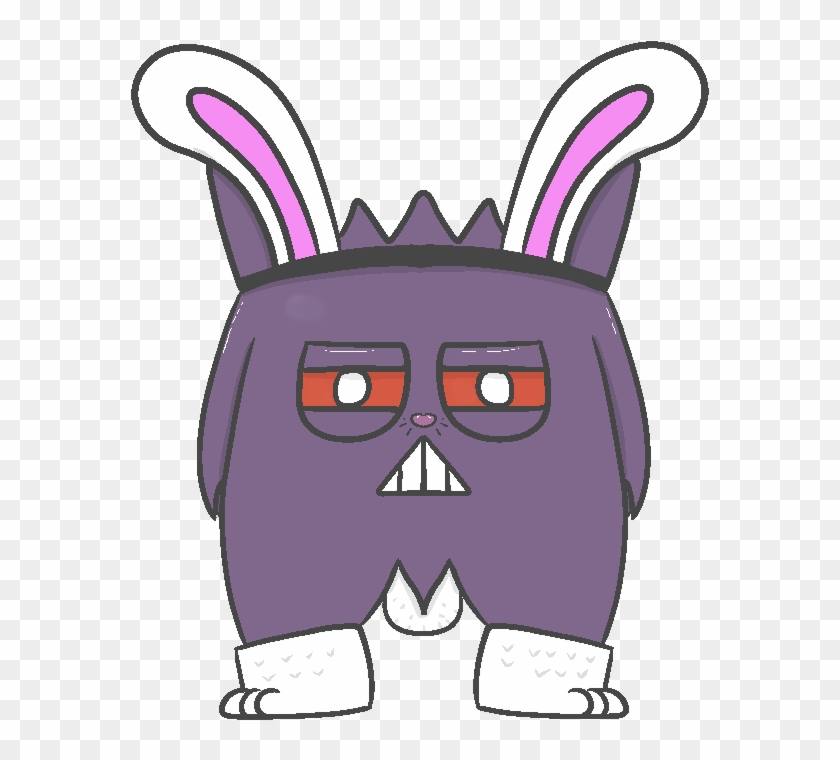 Pokemon Gengar Easter Rabbit - Cartoon Clipart