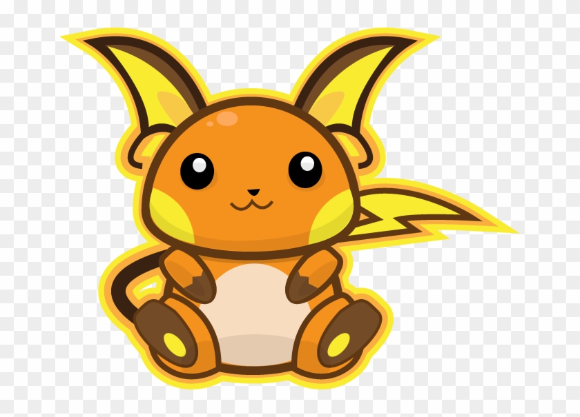 Raichu - Raichu Cute Png Clipart #3213438