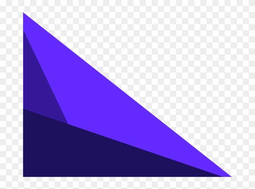 Lower Left Purple Triangles - Symmetry Clipart