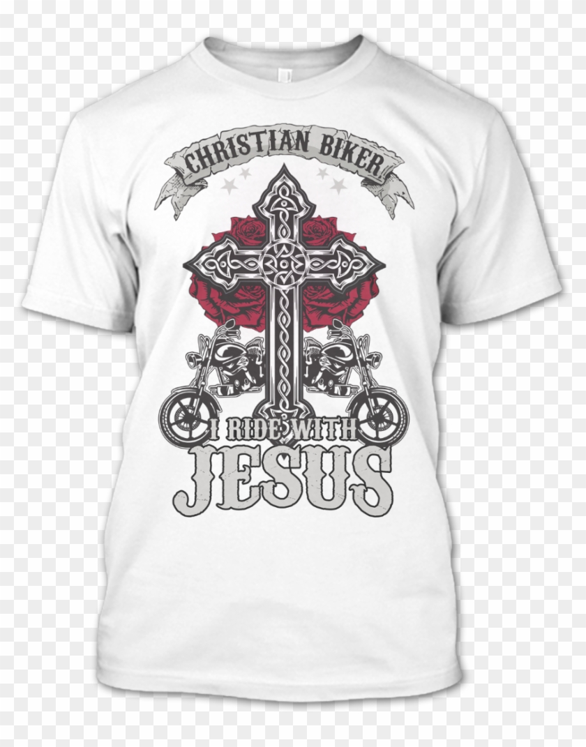 Jesus Christian Shirt, Christian Biker I Ride With - Grinch Christmas T Shirt Clipart