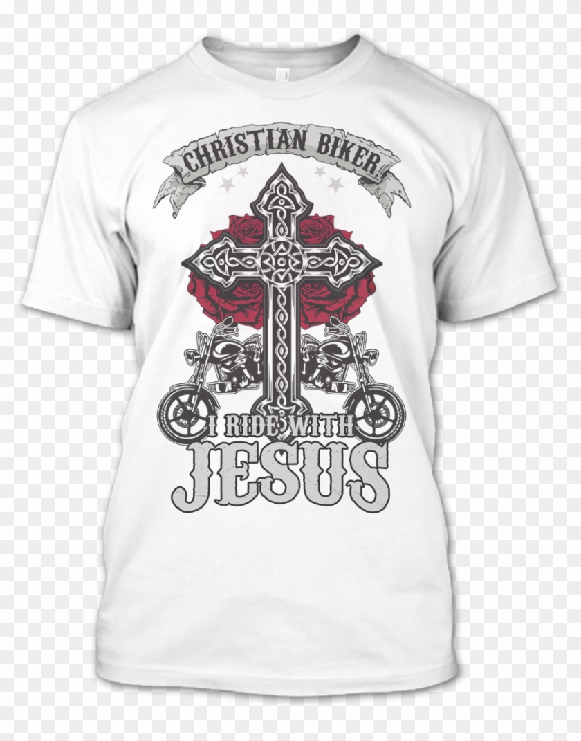 Jesus Christian Shirt, Christian Biker I Ride With - Grinch Christmas T Shirt Clipart #3213639