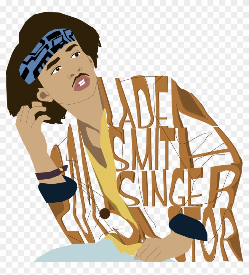 Jaden Smith Typography/illustration - Illustration Clipart #3213965