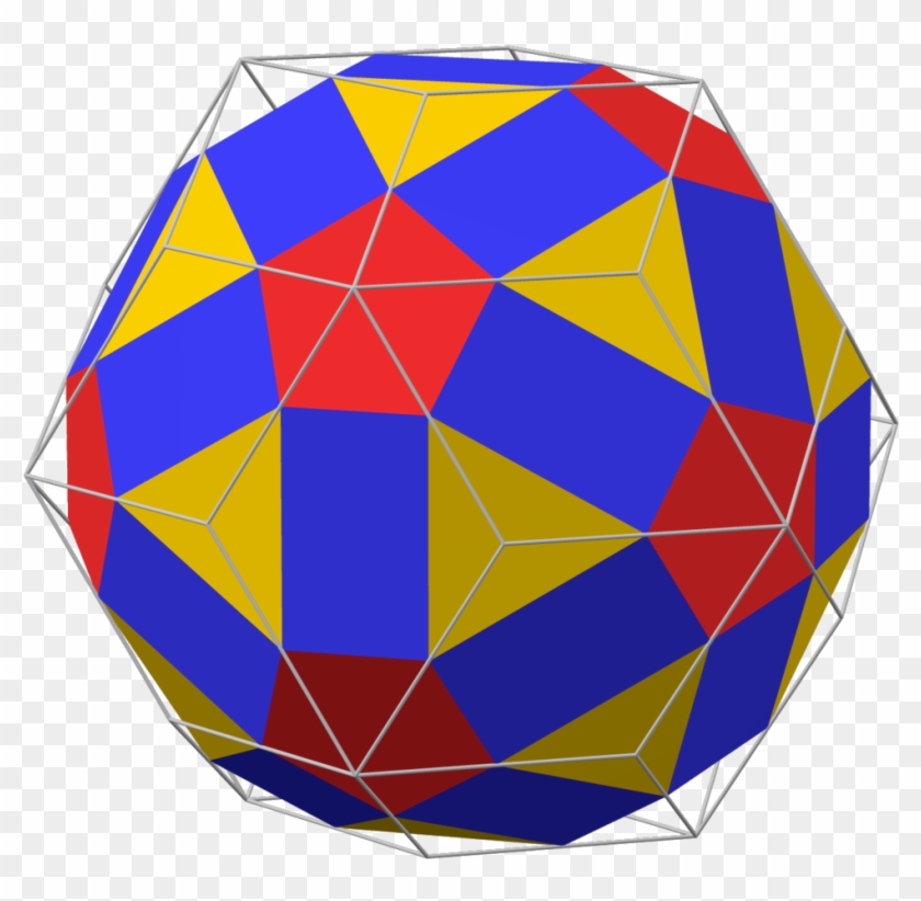 Johannes Kepler In Harmonices Mundi Named This Polyhedron - Triangle Clipart #3214018