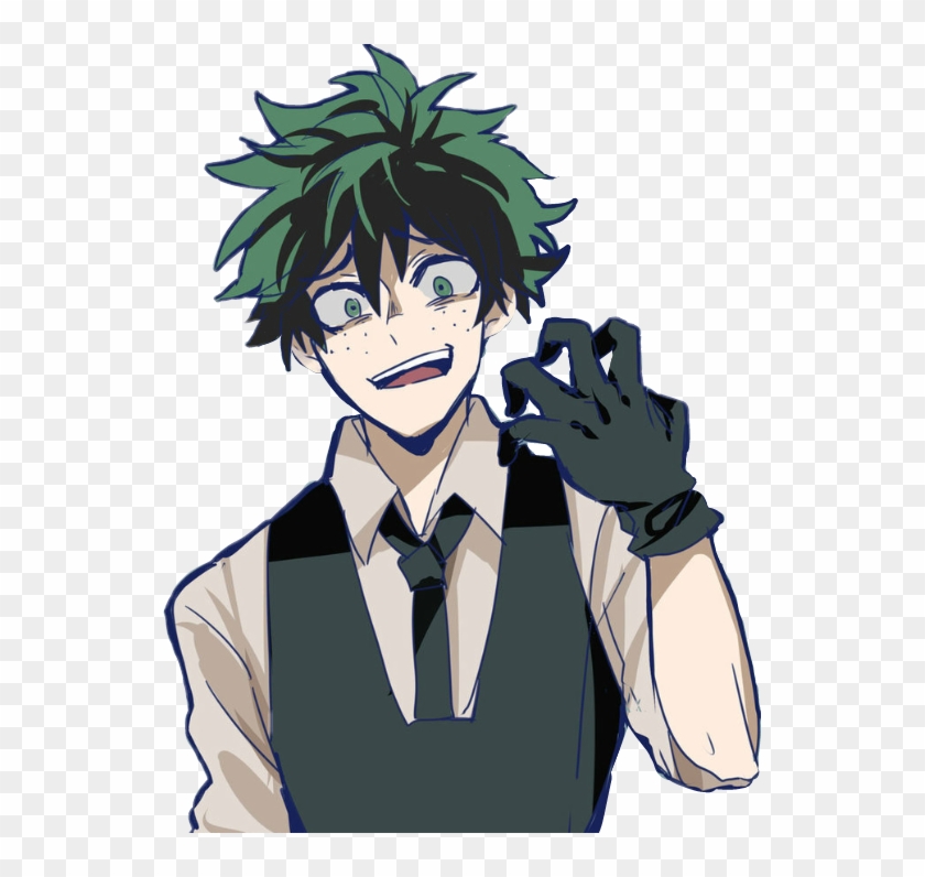 #deku #evil #bnha #bnhadeku #villain #dekuvillain - My Hero Academia Villain Deku Fanart Clipart