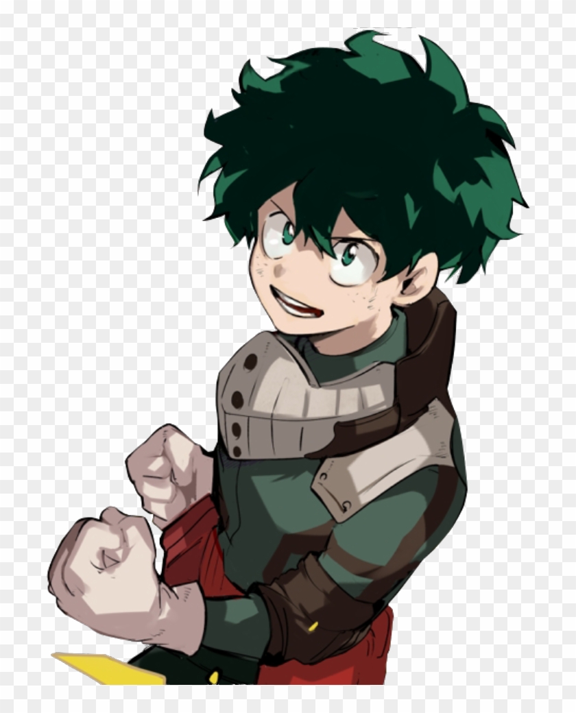 Deku Sticker - Izuku Midoriya Png Clipart #3214094