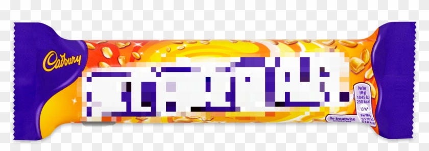 Bar Of Stars - Cadbury Starbar Clipart