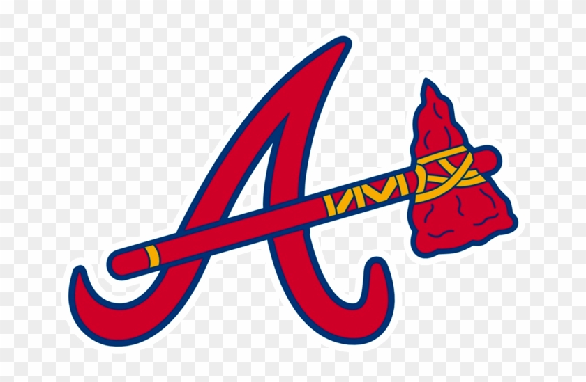 What's The Braves Power Ranking Heading Into The 2018 - Atlanta Braves Logo Black And White Clipart #3214418